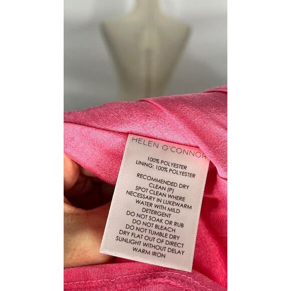 HELEN O'CONNOR Sz 4 US Pink Bow Valentine Sleeveless Mini Dress NWT - Picture 5 of 13